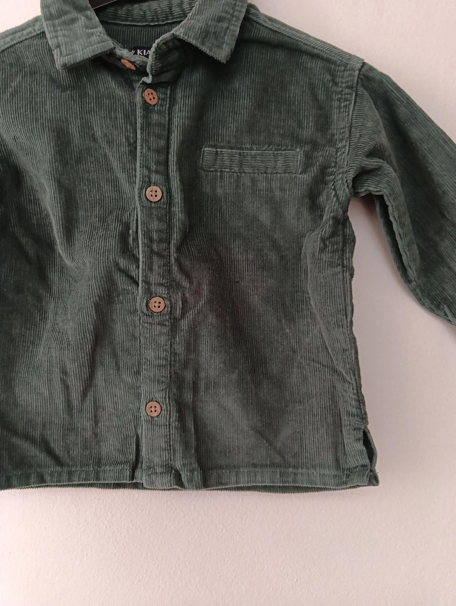 Camisa de veludo Kiabi 9 MESES – photo 2